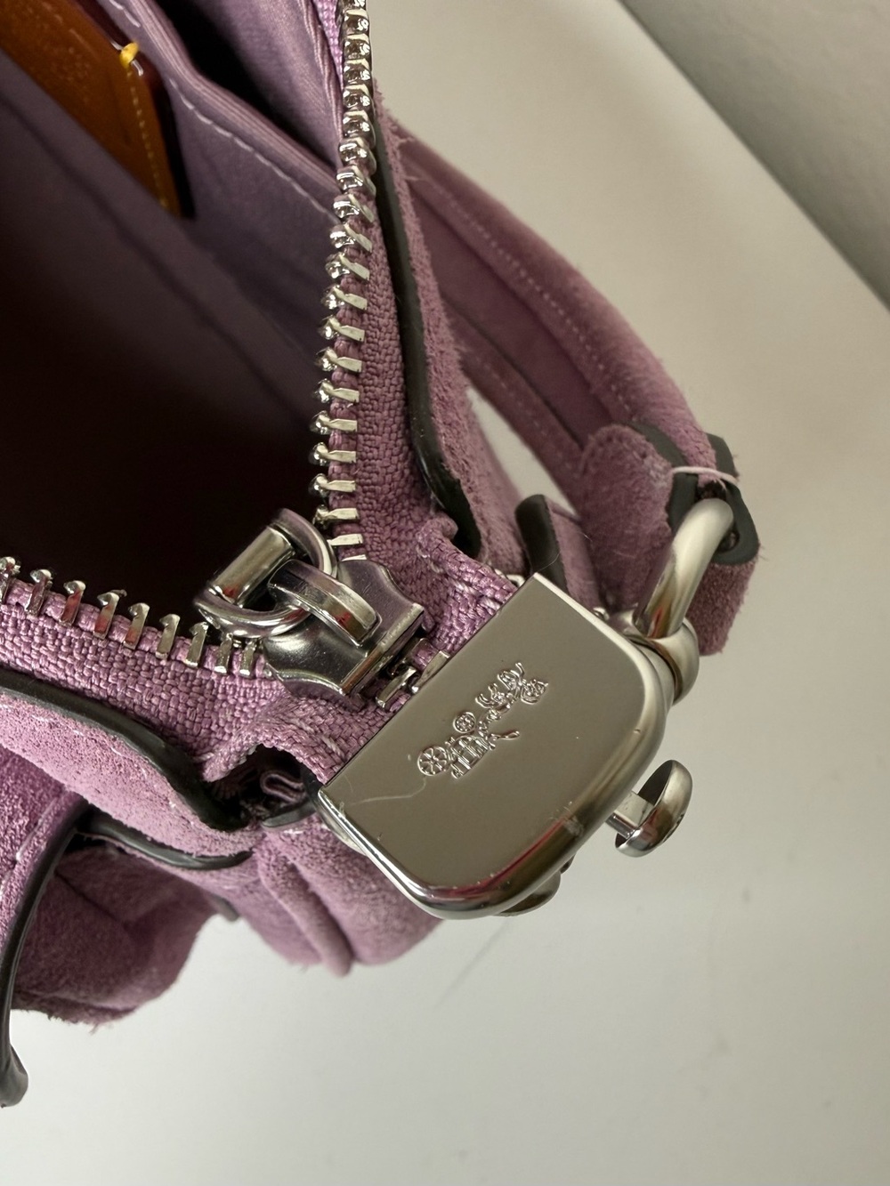 Coach Ashton Violet/Silver Bag - Picture 10 of 10